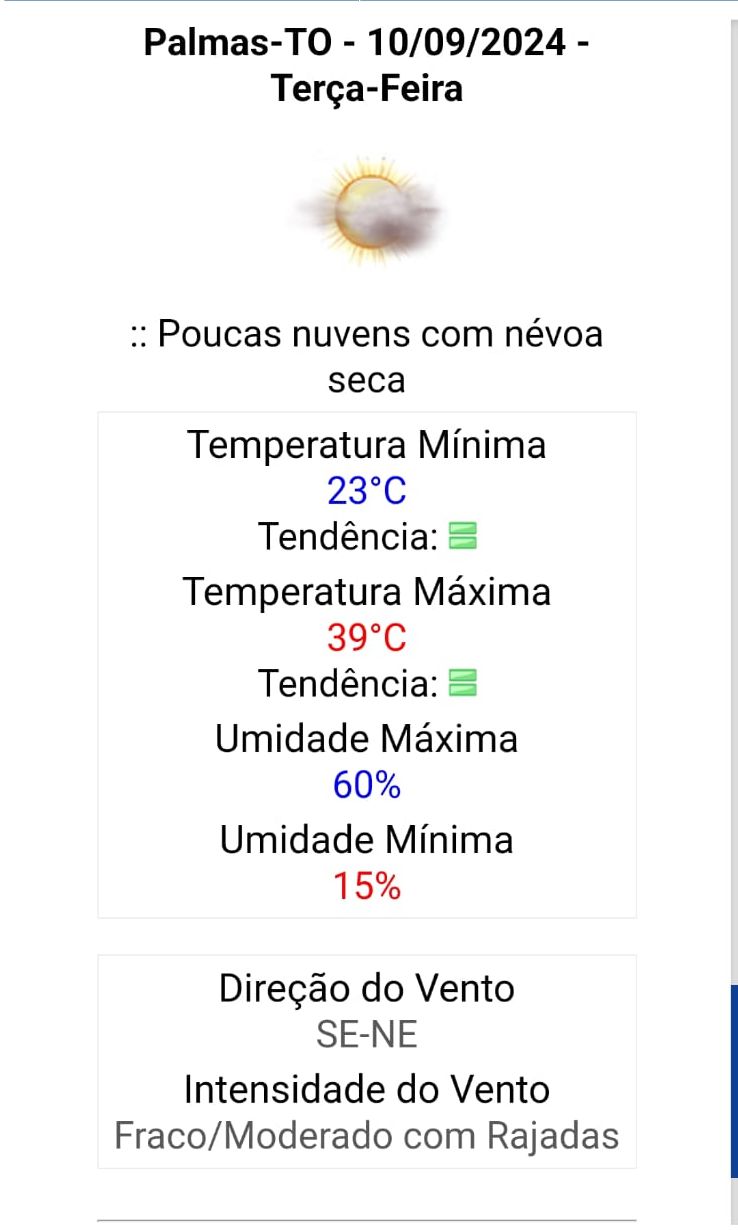 Foto informações
